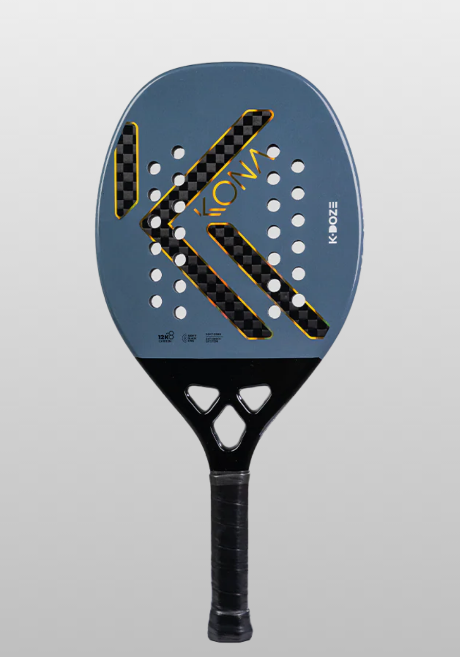RAQUETE BEACH TENNIS K-DOZE GRAFITE 2025