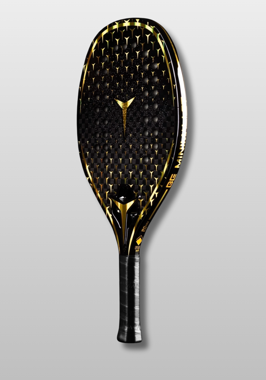 RAQUETE DE BEACH TENNIS MINIMALIST GOLD